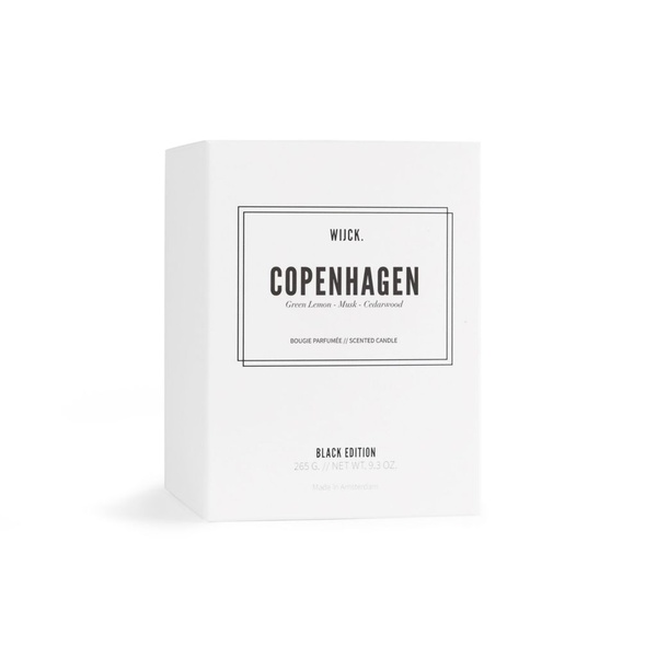 Scented Candle Copenhagen Black - 3