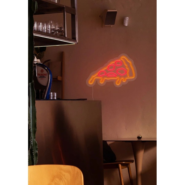 Επιτοίχιο USB Φωτιστικό Neon LED 40 x 25 x 0,55cm - Pizza - 2 Επιτοίχιο USB Φωτιστικό Neon LED 40 x 25 x 0,55cm - Pizza - 2