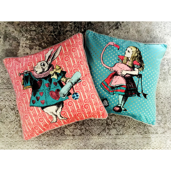 Cushion Alice Flamingo Heart - 45x45 cm - 1