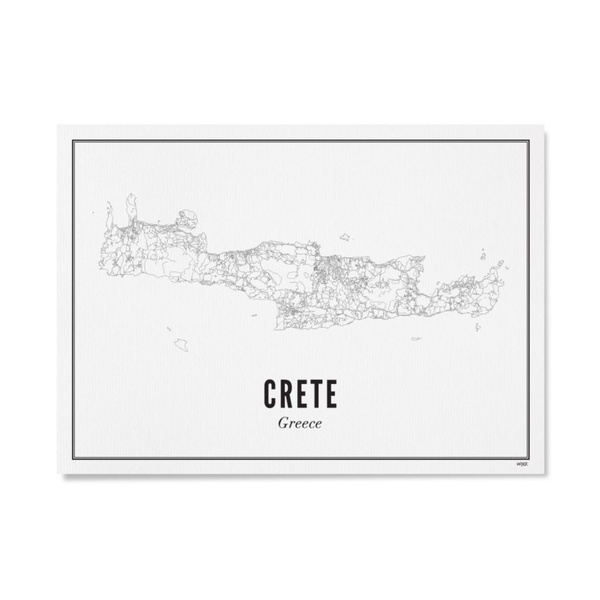 Crete, Greece Print - A4 (21 x 30cm)