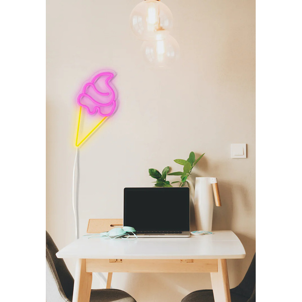 Παγωτό Neon - Επιτοίχιο USB Φωτιστικό LED CANDY SHOCK, 40cm - 1 Παγωτό Neon - Επιτοίχιο USB Φωτιστικό LED CANDY SHOCK, 40cm - 1