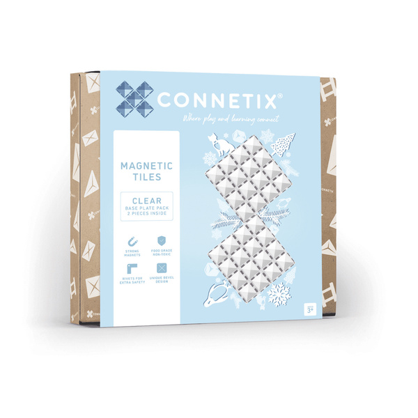 Compact Clear Base CONNETIX Clear Base Plate Pack - 2 τμχ μόνο με 54.90