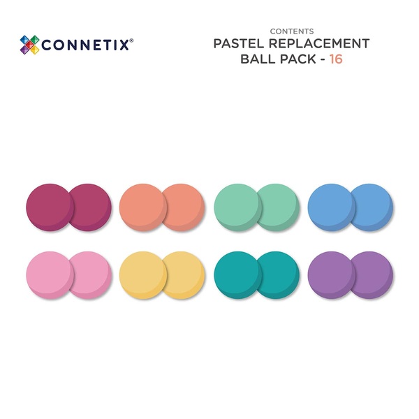 Pastel Ball Pack - 16 pcs - 2 Pastel Ball Pack - 16 pcs - 2