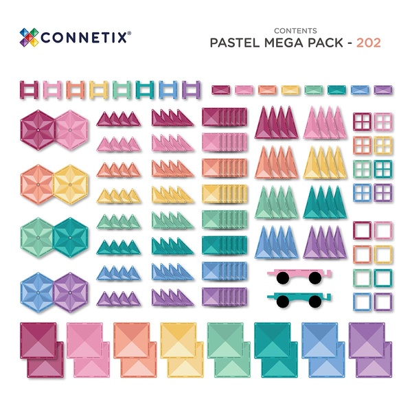 Pastel Mega Pack - 202 pcs - 2 Pastel Mega Pack - 202 pcs - 2