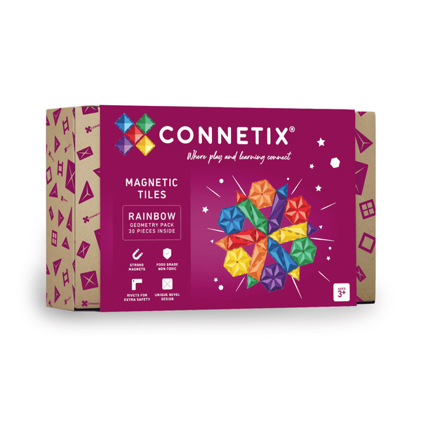 Rainbow Geometry Pack - 30 pcs Rainbow Geometry Pack - 30 pcs