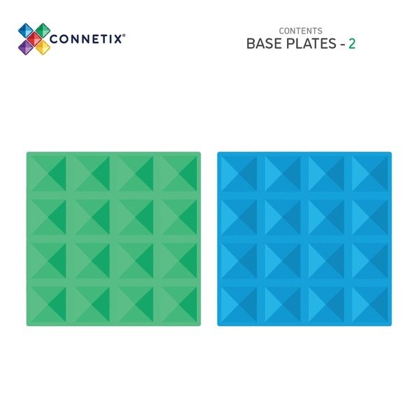 Rainbow Blue & Green Base Plate - 2 pcs - 2 Rainbow Blue & Green Base Plate - 2 pcs - 2