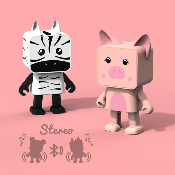 Speaker Dancing Animal Bluetooth, Pig - MOB - 4 Speaker Dancing Animal Bluetooth, Pig - MOB - 4