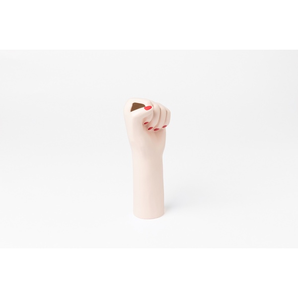 Βάζο Girl Power - Λευκό - 12,9 x 10,7 x 27,1 cm - 2 Βάζο Girl Power - Λευκό - 12,9 x 10,7 x 27,1 cm - 2