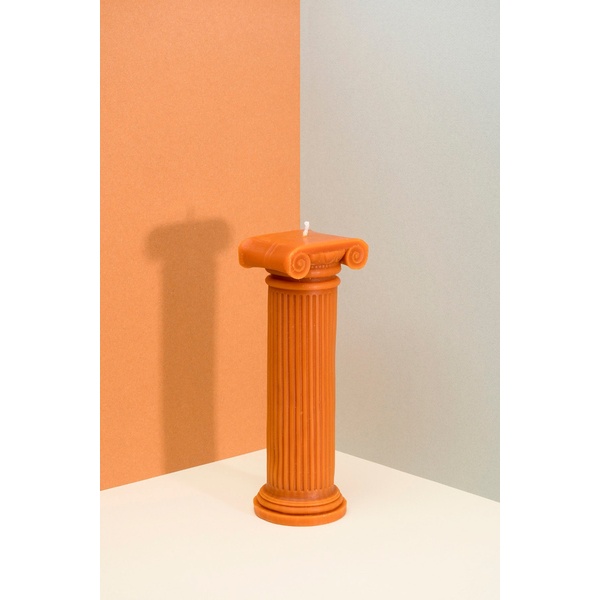 Hestia Column Candle - Terracotta - 1