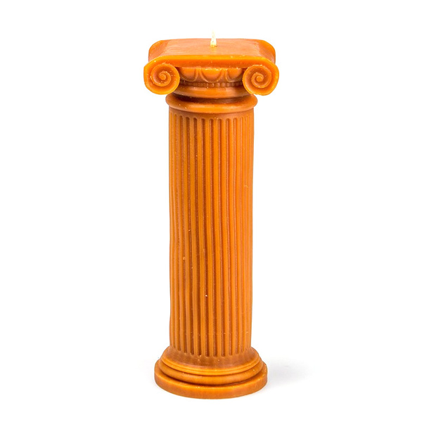 Hestia Column Candle - Terracotta
