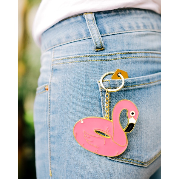 Oversized Pool Float Keychain