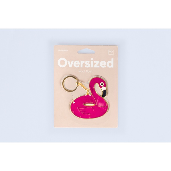Oversized Pool Float Keychain