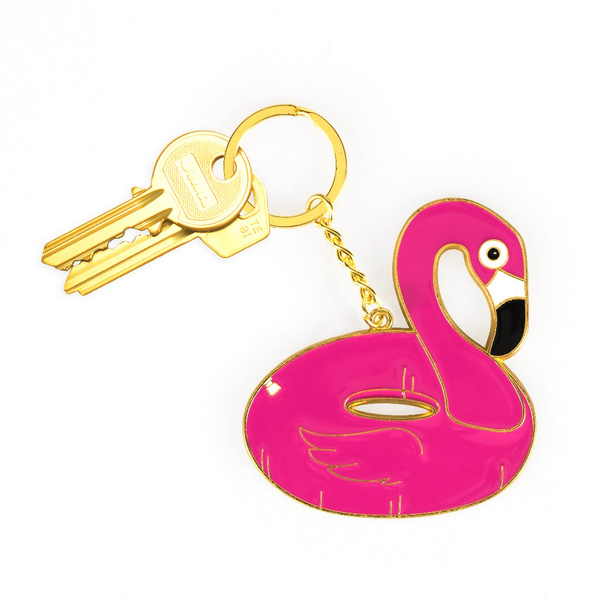 Oversized Pool Float Keychain