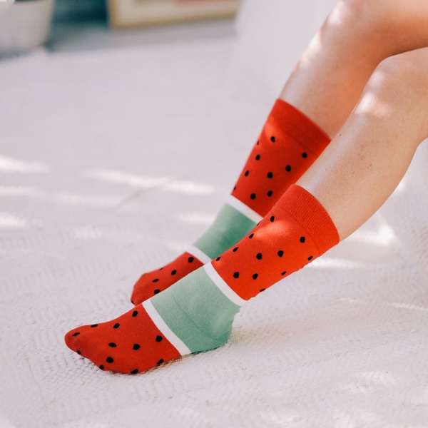 Icepop Socks - Watermelon - 2