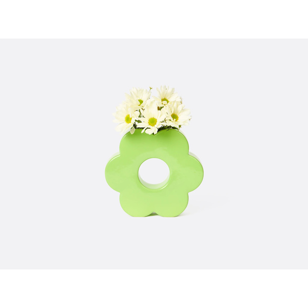 Vase Daisy - Green 18cm - 2