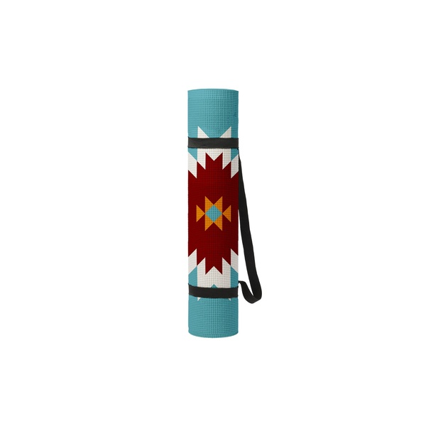 Στρώμα Yoga Χαλί Navajo PVC 173x60 cm