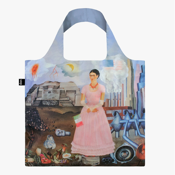 LOQI Τσάντα Recycled | Frida Kahlo - Αυτοπροσωπογραφία