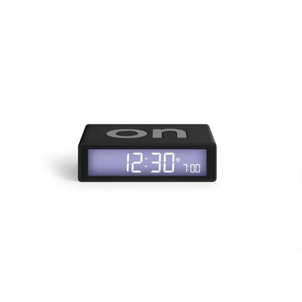 Alarm Clock LCD Screen, Reversible LEXON® FLIP + - Black - 1