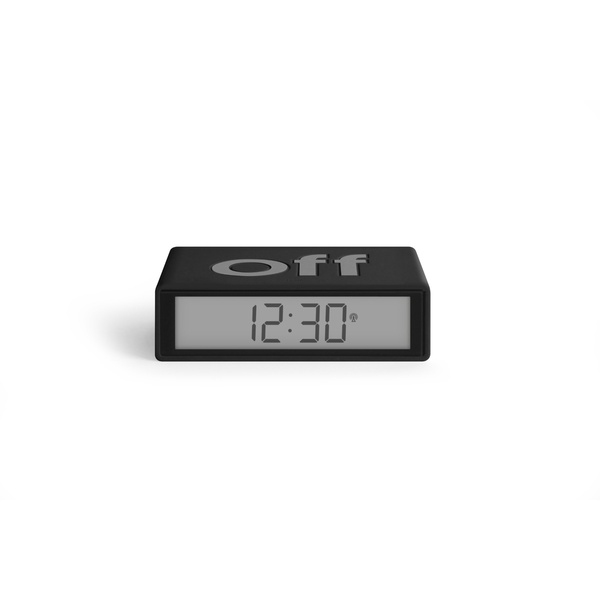 Alarm Clock LCD Screen, Reversible LEXON® FLIP + - Black - 2