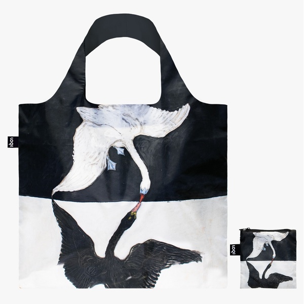 LOQI Bag Recycled | Hilma AF Klint - The Swan - 1