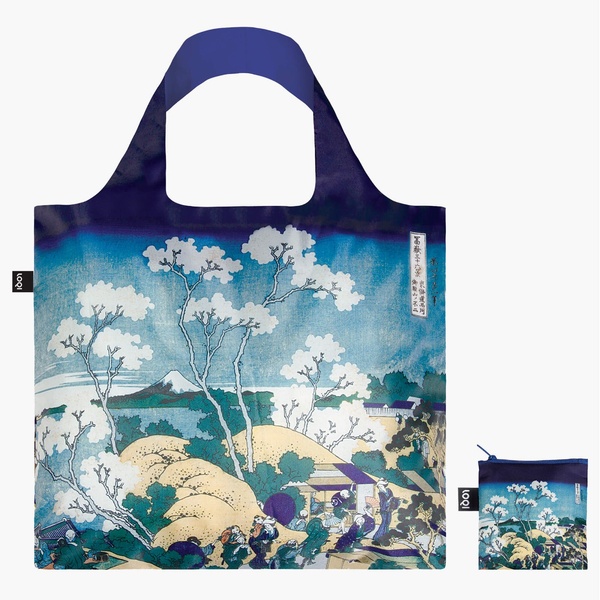 LOQI Bag Recycled | Katsushika Hokusai - Fuji from Gotenyama - 1