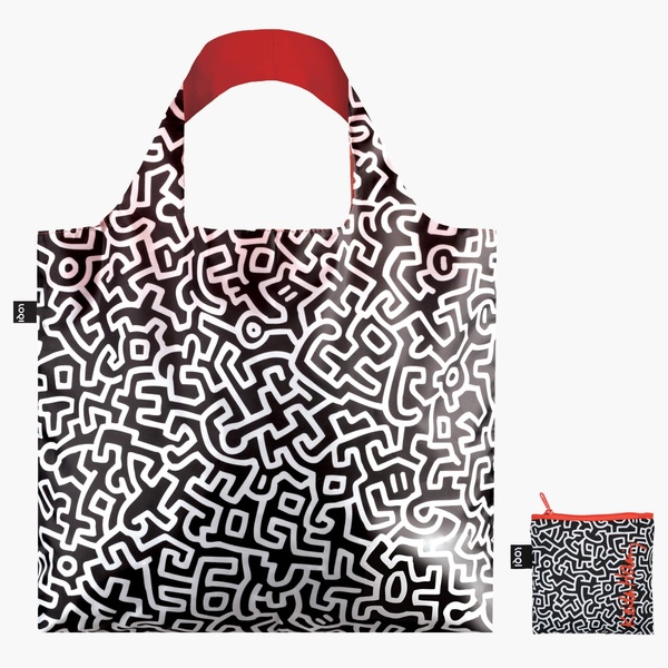 LOQI Τσάντα Recycled | Keith Haring - Unititled - 1