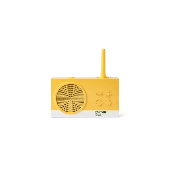 Lexon x Pantone | Radio & Bluetooth Speaker Tykho 3 - Mimosa Lexon x Pantone | Radio & Bluetooth Speaker Tykho 3 - Mimosa