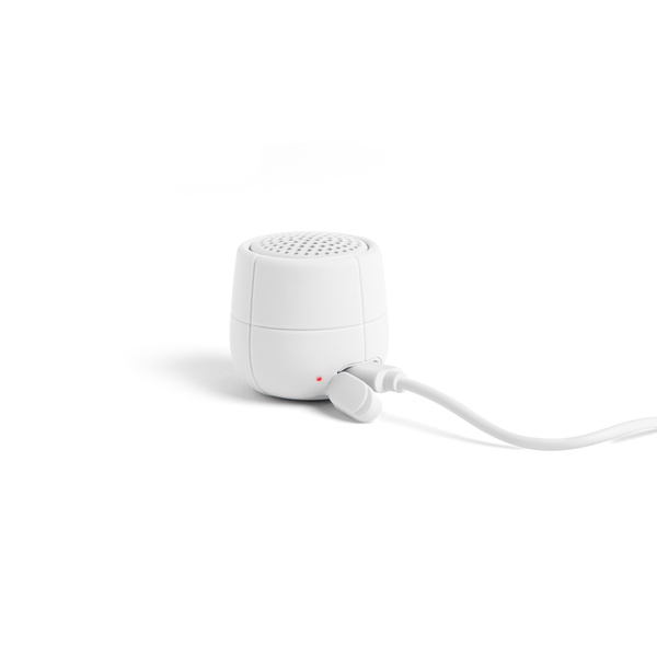 Speaker MINO X LEXON® - White, waterproof. 4,3cm. - 1