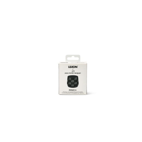 Lexon x Jean-Michel Basquiat | Φορητό Ηχείο Bluetooth Mino+ - Crown Black - 1 Lexon x Jean-Michel Basquiat | Φορητό Ηχείο Bluetooth Mino+ - Crown Black - 1