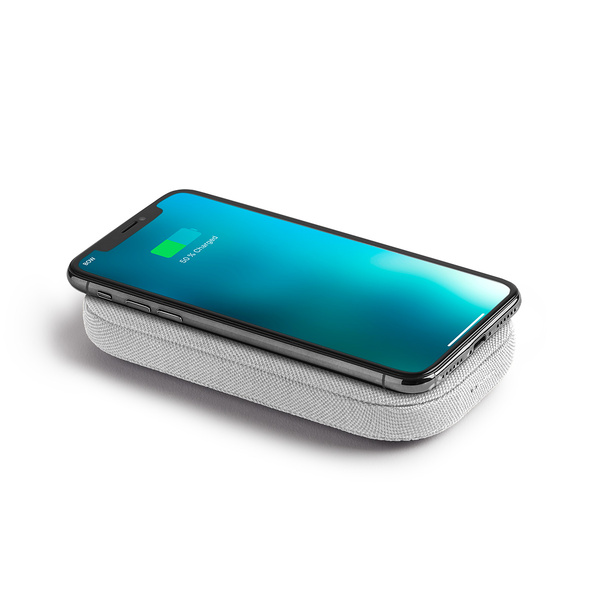 Wireless power bank with 360° Bluetooth® speaker Powersound - Grey - 1