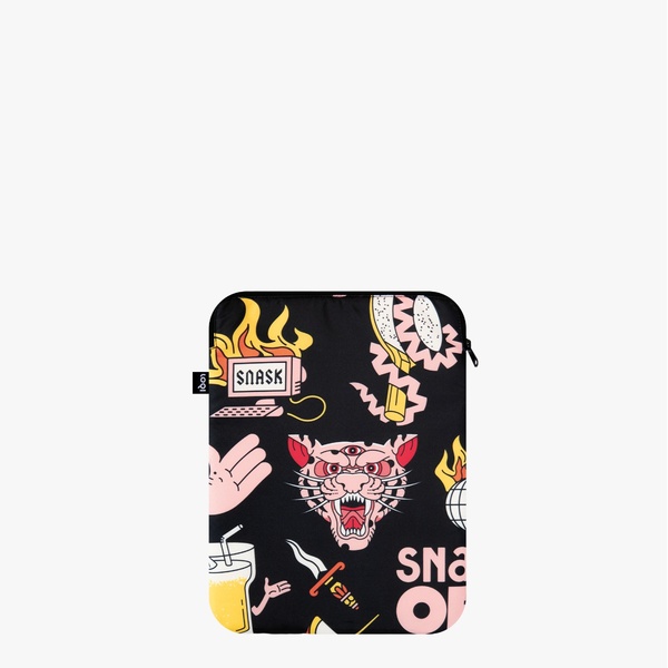 LOQI Θήκη Laptop 13" Recycled | Snask - Tiger Snake Beer Black LOQI Θήκη Laptop 13" Recycled | Snask - Tiger Snake Beer Black