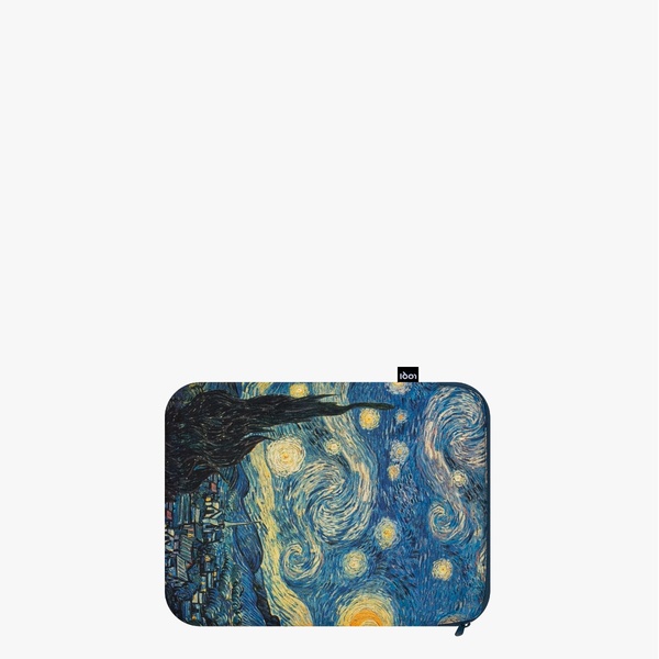 LOQI Laptop Cover Recycled | Vincent Van Gogh - The Starry Night - 1