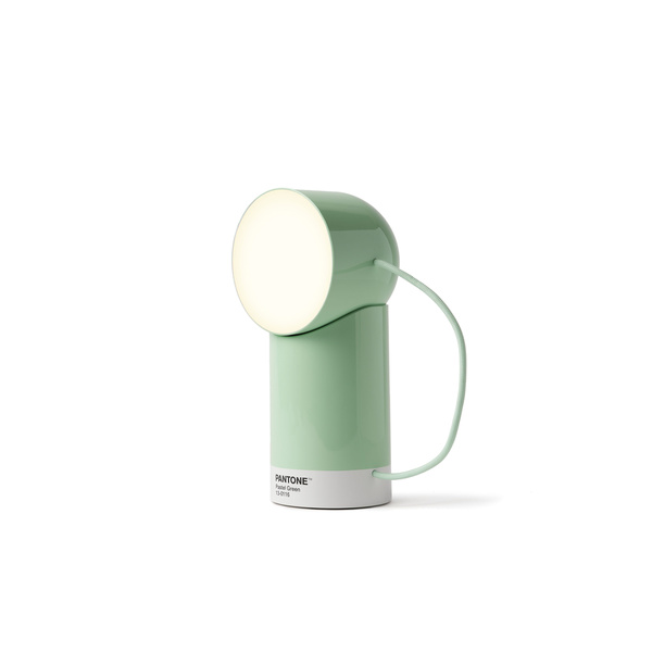 Lexon x Pantone | Portable LED lamp with moving head - Pastel Green Lexon x Pantone | Portable LED lamp with moving head - Pastel Green