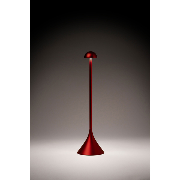 Table Lamp - LEXON® STELI DOME - DARK RED - 9