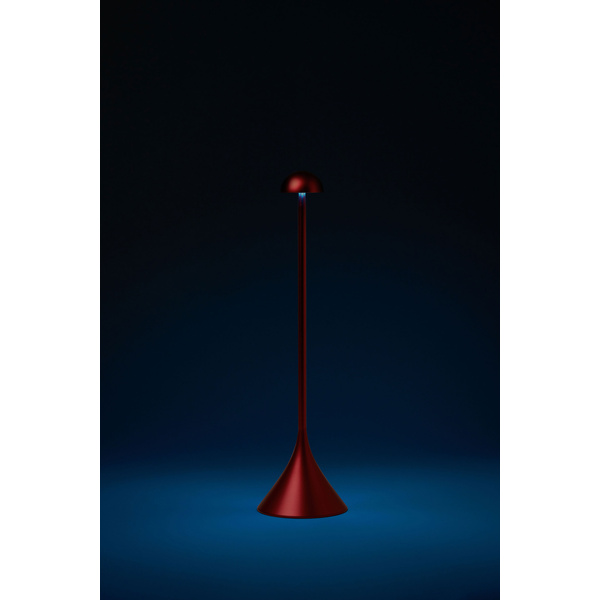 Table Lamp - LEXON® STELI DOME - DARK RED - 5