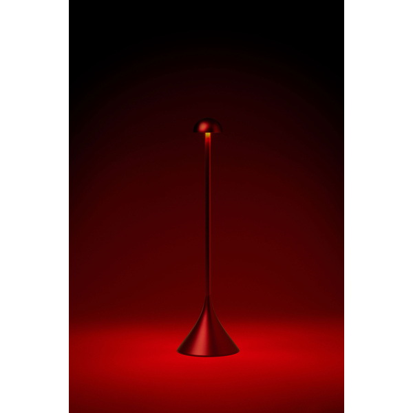 Table Lamp - LEXON® STELI DOME - DARK RED - 7