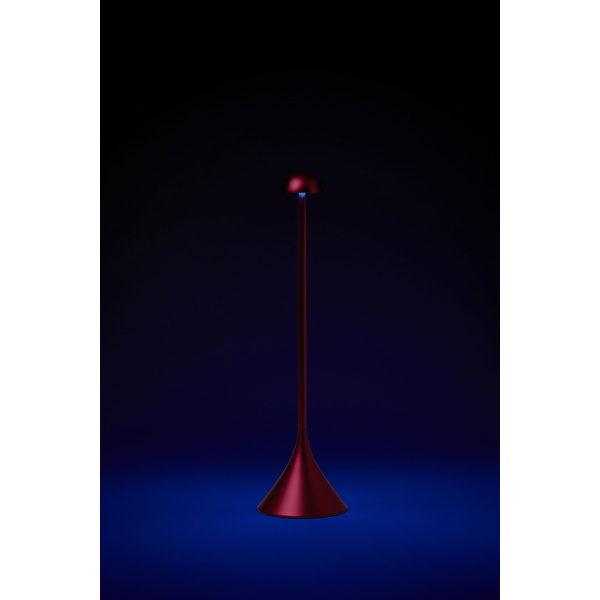 Table Lamp - LEXON® STELI DOME - DARK RED - 8
