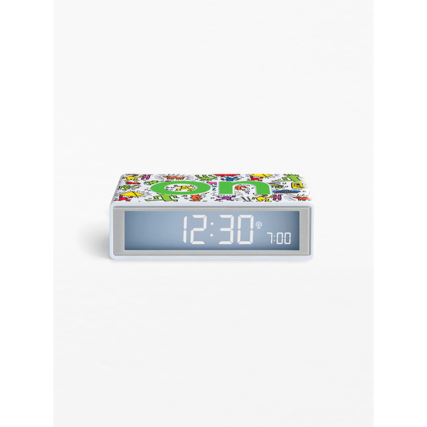 Lexon x Jean-Keith Haring | Flip+ Alarm Clock - Happy W Lexon x Jean-Keith Haring | Flip+ Alarm Clock - Happy W