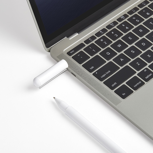 Βallpoint pen with USB-C flash memory LEXON® C Pen - Glossy White - 2 Βallpoint pen with USB-C flash memory LEXON® C Pen - Glossy White - 2
