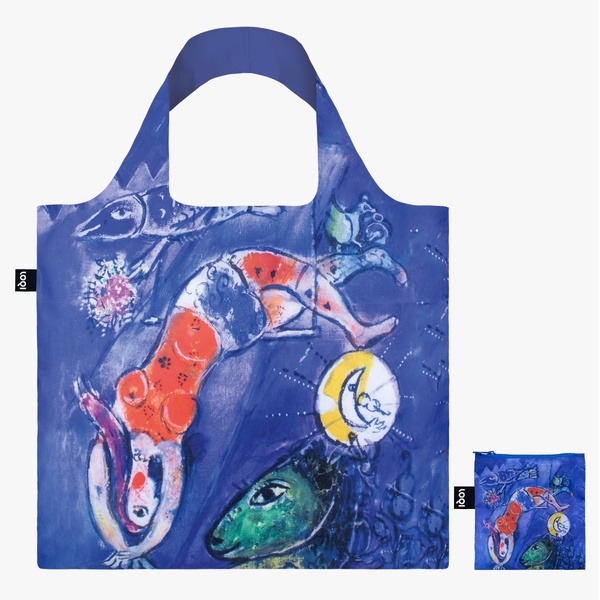 LOQI Bag Recycled | Marc Chagall -  The Blue Circus - 1 LOQI Bag Recycled | Marc Chagall -  The Blue Circus - 1