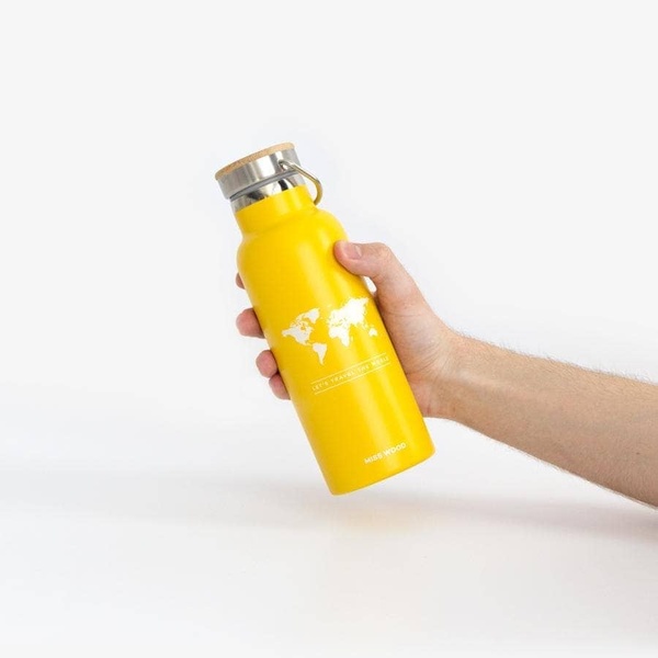 Miss Wood Thermos - Yellow - 3