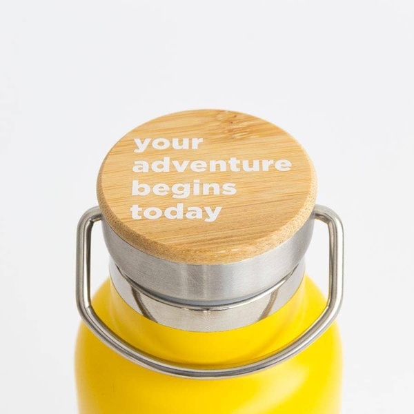 Miss Wood Thermos - Yellow - 2