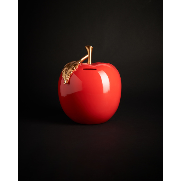 Money Bank Apple - Red Money Bank Apple - Red