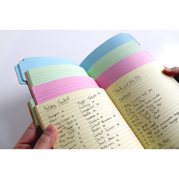 Tab Notebooks, Set of 4 - 2