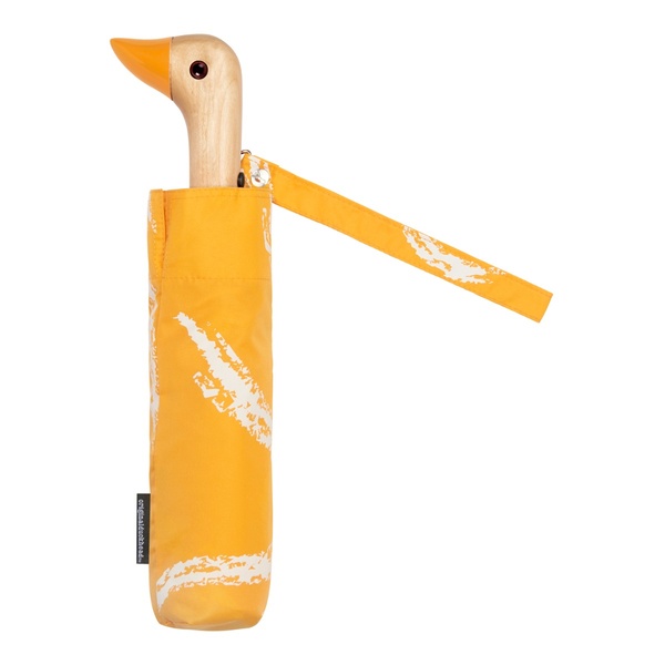Original Duckhead Umbrella - Saffron Brush, Split with Handmade Duck Handle - 2