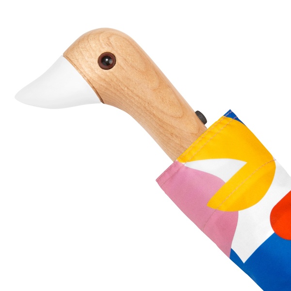 Original Duckhead Ομπρέλα Σπαστή με Χειροποίητο Χερούλι Πάπια - Matisse