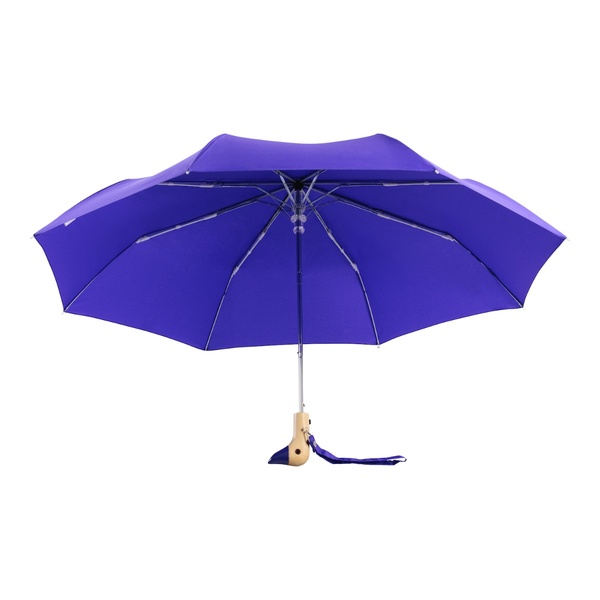 Royal Blue Compact Duck Umbrella - 4