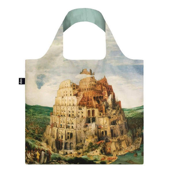 LOQI Bag Recycled | PIETER BRUEGEL THE ELDER - Tower of Babel LOQI Bag Recycled | PIETER BRUEGEL THE ELDER - Tower of Babel