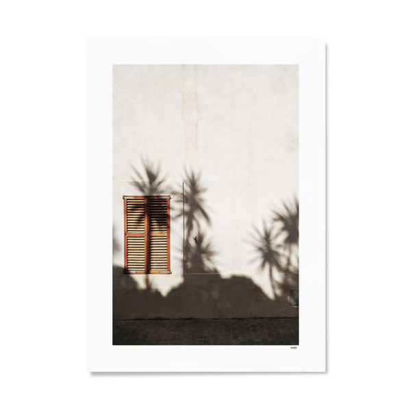 Ibiza - Shadows Print - A4 (21 x 30cm)