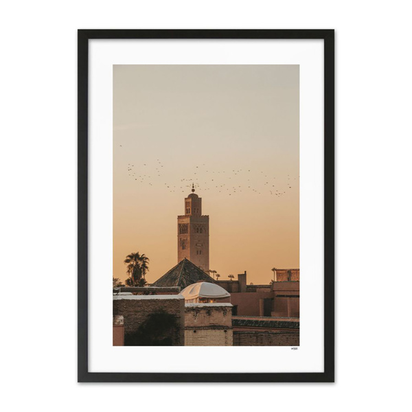 Marrakech - Sunset Print - A4 (21 x 30cm) - 1